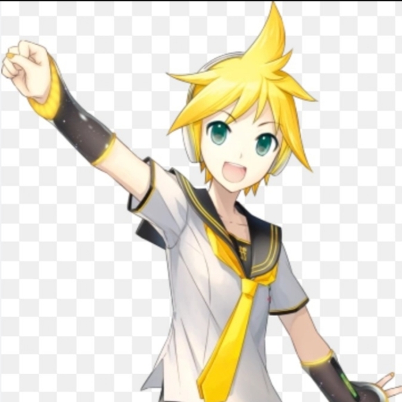 Handmade Vocaloid Len Perler Beads Charm Bow Hair Clip - Picture 2 of 2